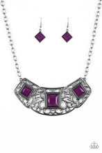 Load image into Gallery viewer, Feeling Inde-PENDANT - Purple Necklace Paparazzi Accessories