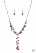 Load image into Gallery viewer, Crystal Couture Purple Necklace Paparazzi Accessories