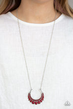Load image into Gallery viewer, Count to Zen Red Necklace Paparazzi Accessories