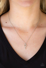 Load image into Gallery viewer, Very Low Key Silver Necklace Paparazzi Accessories