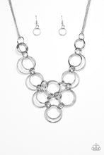 Load image into Gallery viewer, Ringing Off The Hook Silver Necklace Paparazzi Accessories