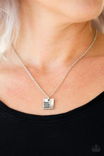 Load image into Gallery viewer, Own Your Journey Silver Necklace Paparazzi Accessories