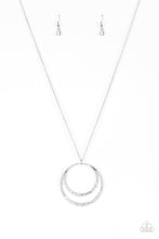 Load image into Gallery viewer, Front and Epicenter White Necklace Paparazzi Accessories
