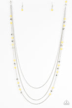 Load image into Gallery viewer, Colorful Cadence Yellow Necklace Paparazzi Accessories