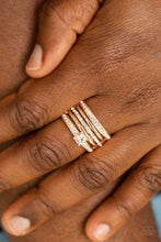 Load image into Gallery viewer, The Dealmaker Rose Gold Ring Paparazzi Accessories
