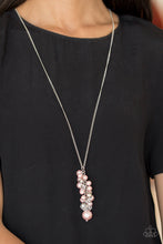 Load image into Gallery viewer, Ballroom Belle Pink Pearl Necklace Paparazzi Accessories