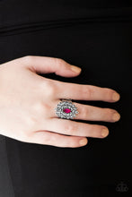 Load image into Gallery viewer, Blooming Fireworks Pink Ring Paparazzi Accessories