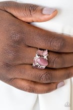 Load image into Gallery viewer, Modern Moonwalk Purple Moonstone Ring Paparazzi Accessories