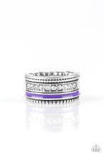Load image into Gallery viewer, Rich Rogue Purple Ring Paparazzi Accessories