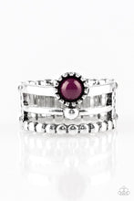 Load image into Gallery viewer, Summer Retreat Purple Ring Paparazzi Accessories