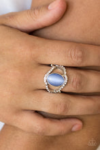 Load image into Gallery viewer, Moulin Moon Blue Ring Paparazzi Accessories