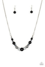 Load image into Gallery viewer, The Big Leaguer Black Necklace Paparazzi Accessories