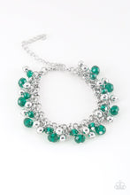 Load image into Gallery viewer, Just For the Fund Of It Green Bracelet Paparazzi Accessories