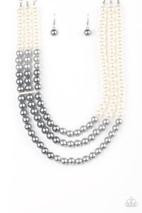 autopostr_pinterest_49916,gray,Pearls,short necklace,silver,White,Times Square Starlet Multi Pearl Necklace