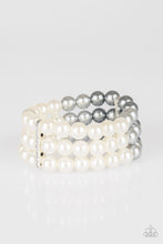 Load image into Gallery viewer, Central Park Celebrity Multi Pearl Stretchy Bracelet Paparazzi Accessories