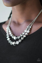 Load image into Gallery viewer, Strikingly Spellbinding Silver Necklace Paparazzi Accessories