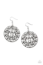 Load image into Gallery viewer, Choose To Sparkle White Earrings Paparazzi Accessories