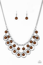 Load image into Gallery viewer, Really Rococo Brown Necklace Paparazzi Accessories