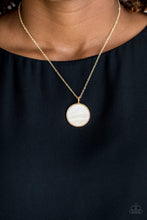 Load image into Gallery viewer, Shimmering Seashores Gold Necklace Paparazzi Accessories