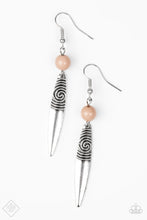 Load image into Gallery viewer, Catch My Drift Brown Earring Paparazzi Accessories