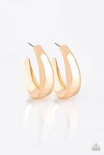 Load image into Gallery viewer, Gypsy Belle Gold Hoop Earring Paparazzi Accessories