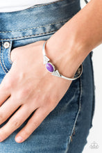 Load image into Gallery viewer, Apache Trail - Purple Stone Cuff Bracelet Paparazzi Accessories