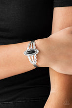 Load image into Gallery viewer, Desert Sage Black Cuff Bracelet Paparazzi Accessories