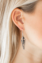 Load image into Gallery viewer, Terra Territory Black Earring Paparazzi Accessories