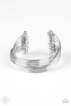 Load image into Gallery viewer, Urban Glam Silver Cuff Bracelet Paparazzi Accessories