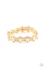Load image into Gallery viewer, Strut Your Stuff Gold Bracelet Paparazzi Accessories