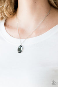 hematite,silver,Definitely Duchess Silver Necklace