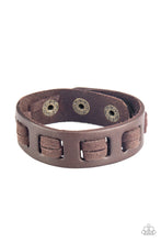 Load image into Gallery viewer, Bring Out the West In You Brown Leather Urban Bracelet Paparazzi Accessories