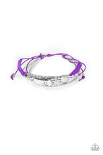 Load image into Gallery viewer, Take a Spacewalk Purple Urban Bracelet Paparazzi Accessories
