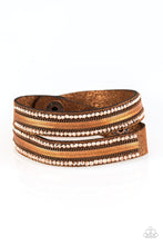 Load image into Gallery viewer, Rocker Rivalry Copper Bracelet Paparazzi Accessories