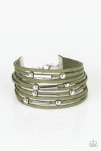 Load image into Gallery viewer, Back to Backpacker Green Bracelet Paparazzi Accessories