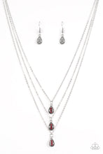 Load image into Gallery viewer, Radiant Rainfall Red Necklace Paparazzi Accessories