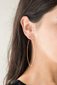 copper,post,Hooked On Hoops Copper Hoop Earrings