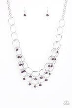 Load image into Gallery viewer, Yacht Tour Purple Necklace Paparazzi Accessories