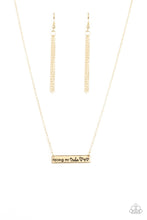 Load image into Gallery viewer, Raising My Tribe Gold Necklace Paparazzi Accessories
