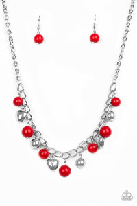 autopostr_pinterest_49916,Red,Short Necklace,Silver,Summer Fling Red Necklace