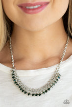 Load image into Gallery viewer, Glow and Grind Green Necklace Paparazzi Accessories
