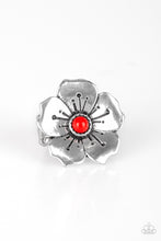 Load image into Gallery viewer, Boho Blossom Red Ring Paparazzi Accessories