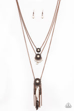 Load image into Gallery viewer, Desert Daydream Copper Necklace Paparazzi Accessories