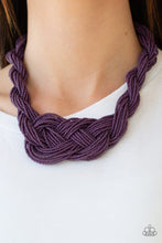 Load image into Gallery viewer, A Standing Ovation - Purple Seed Bead Necklace Paparazzi Accessories