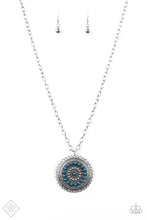 Load image into Gallery viewer, Lost SOL Blue Necklace Paparazzi Accessories