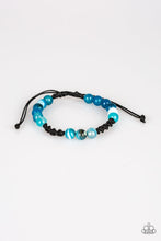 Load image into Gallery viewer, Laid Back Blue Urban Bracelet Paparazzi Accessories