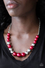 Load image into Gallery viewer, Take Note Red Necklace Paparazzi Accessories