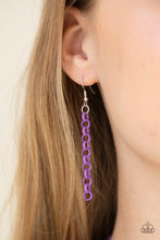 Load image into Gallery viewer, Turn Up The Volume Purple Necklace Paparazzi Accessories