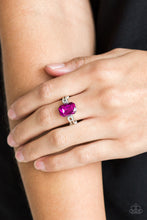 Load image into Gallery viewer, Feast Your Eyes Pink Ring Paparazzi Accessories