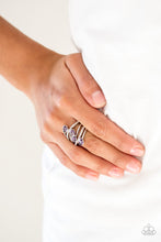 Load image into Gallery viewer, Bling Dream Purple Ring Paparazzi Accessories
